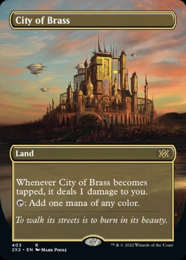 🔥 City of Brass Double Masters 2022 Alternate Art